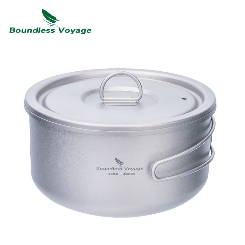 Boundless Voyage Titanium Camp - Camping Cooking Tin recension och pris