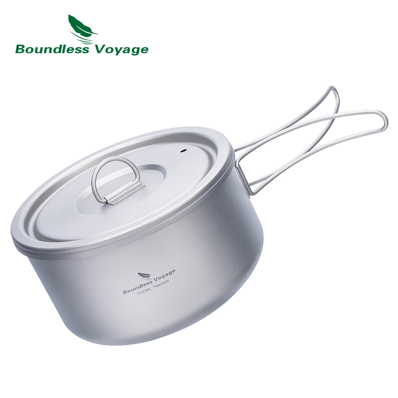 Boundless Voyage Titanium Camp - Camping Cooking Tin recension och pris
