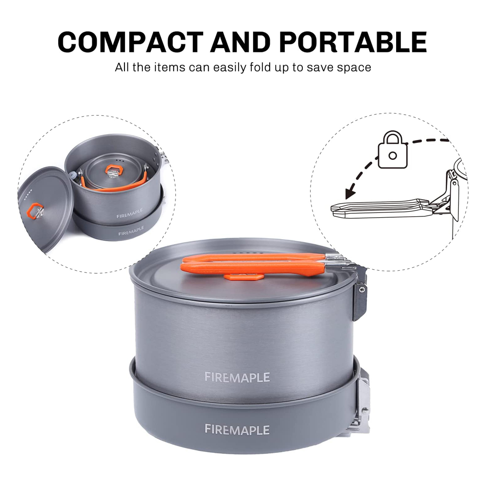 Fire Maple Camping Cookware Ut - Camping Cooking Meals recension och pris