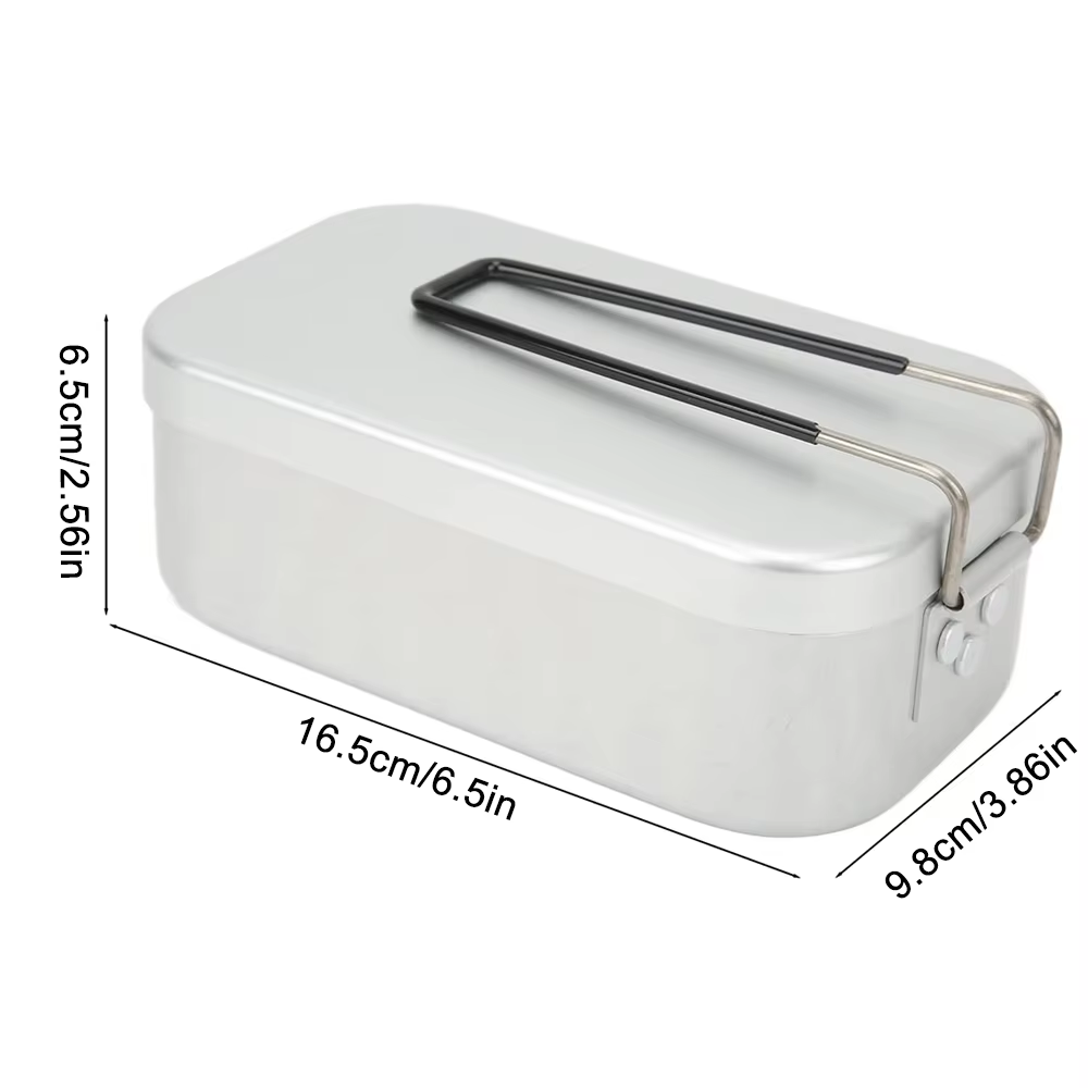 Foldable Bento Box Handle, Lun - Camping Cooking Tin recension och pris