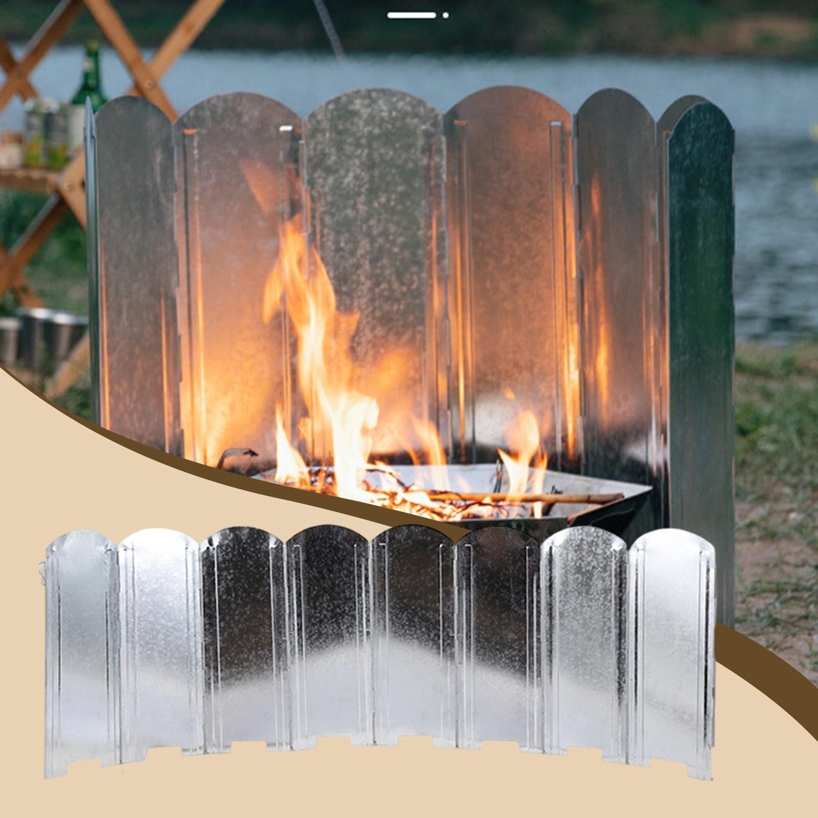 Outdoor Camping Stoves Windscr - Camping Cooking Wind Blocker recension och pris