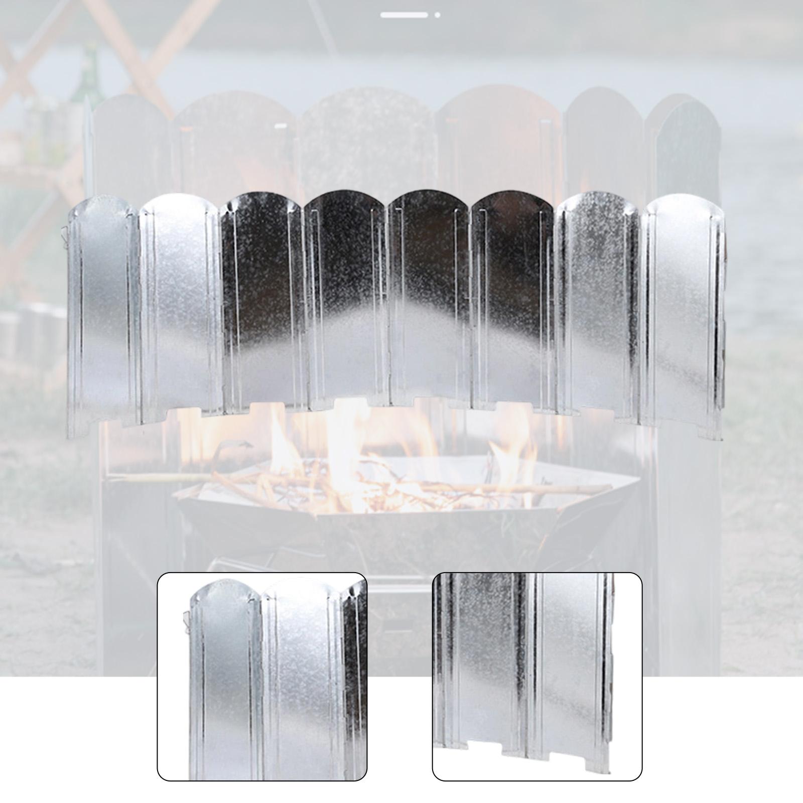 Outdoor Camping Stoves Windscr - Camping Cooking Wind Blocker recension och pris