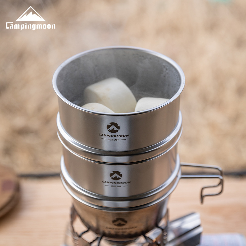 CAMPINGMOON 600ml Stainless St - Camping Cooking Meals recension och pris