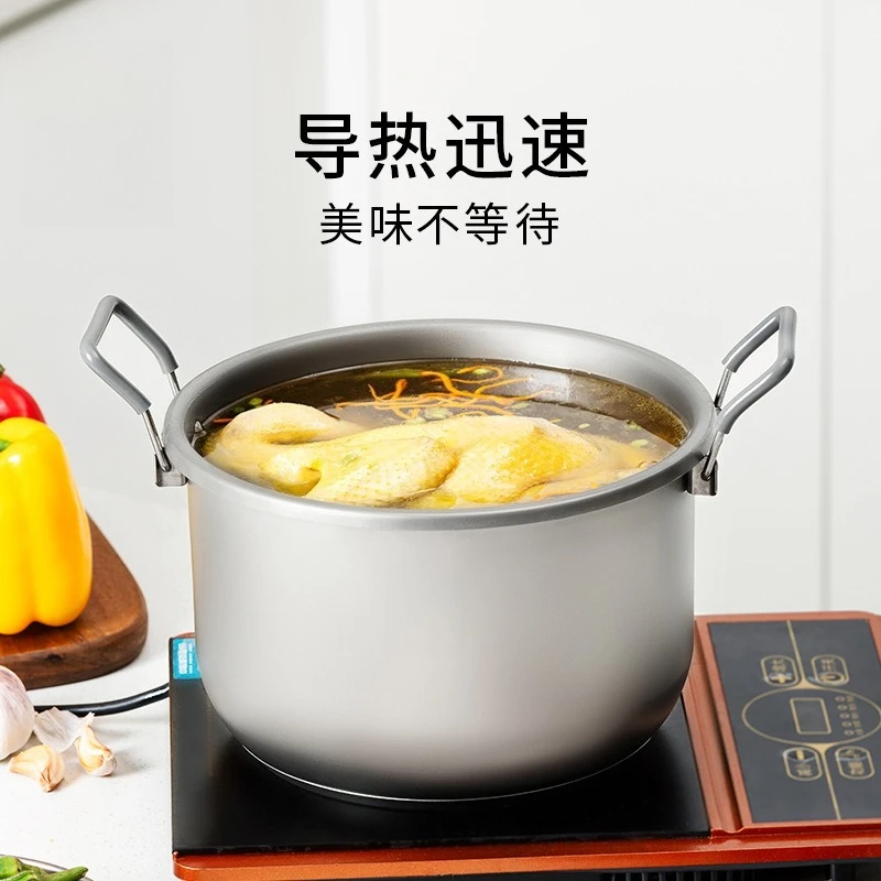 6L Titanium Pot with Lid Durab - Camping Cooking Pot Large recension och pris
