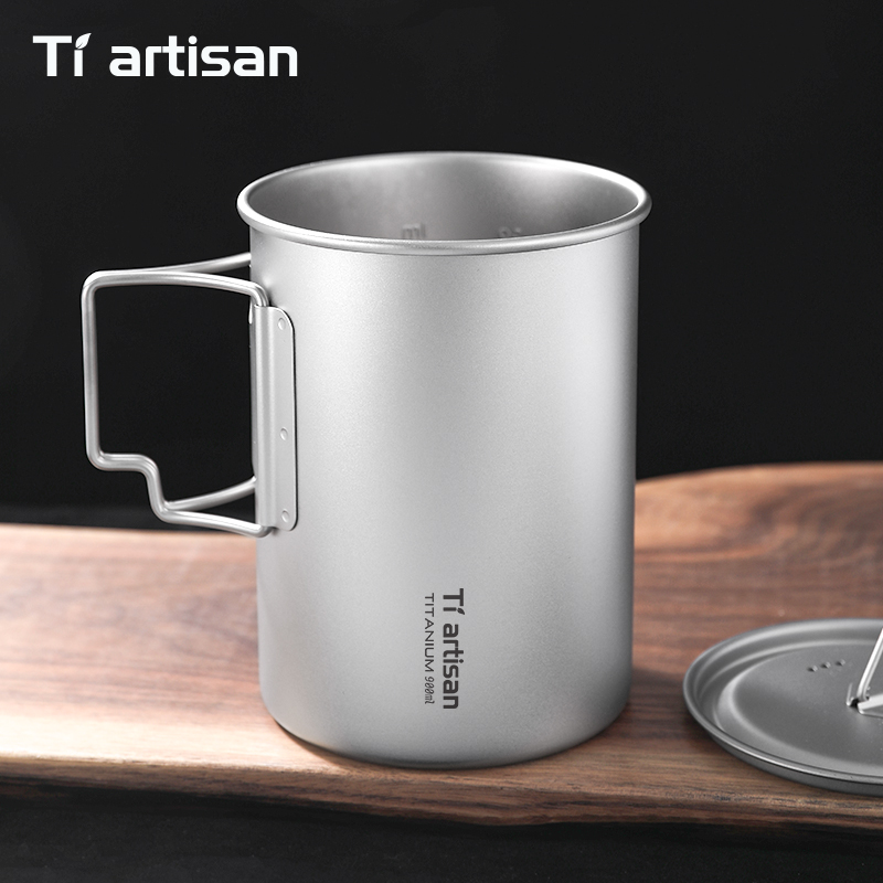 Tiartisan 750ml/ 900ml Titaniu - Camping Cooking Pot Large recension och pris
