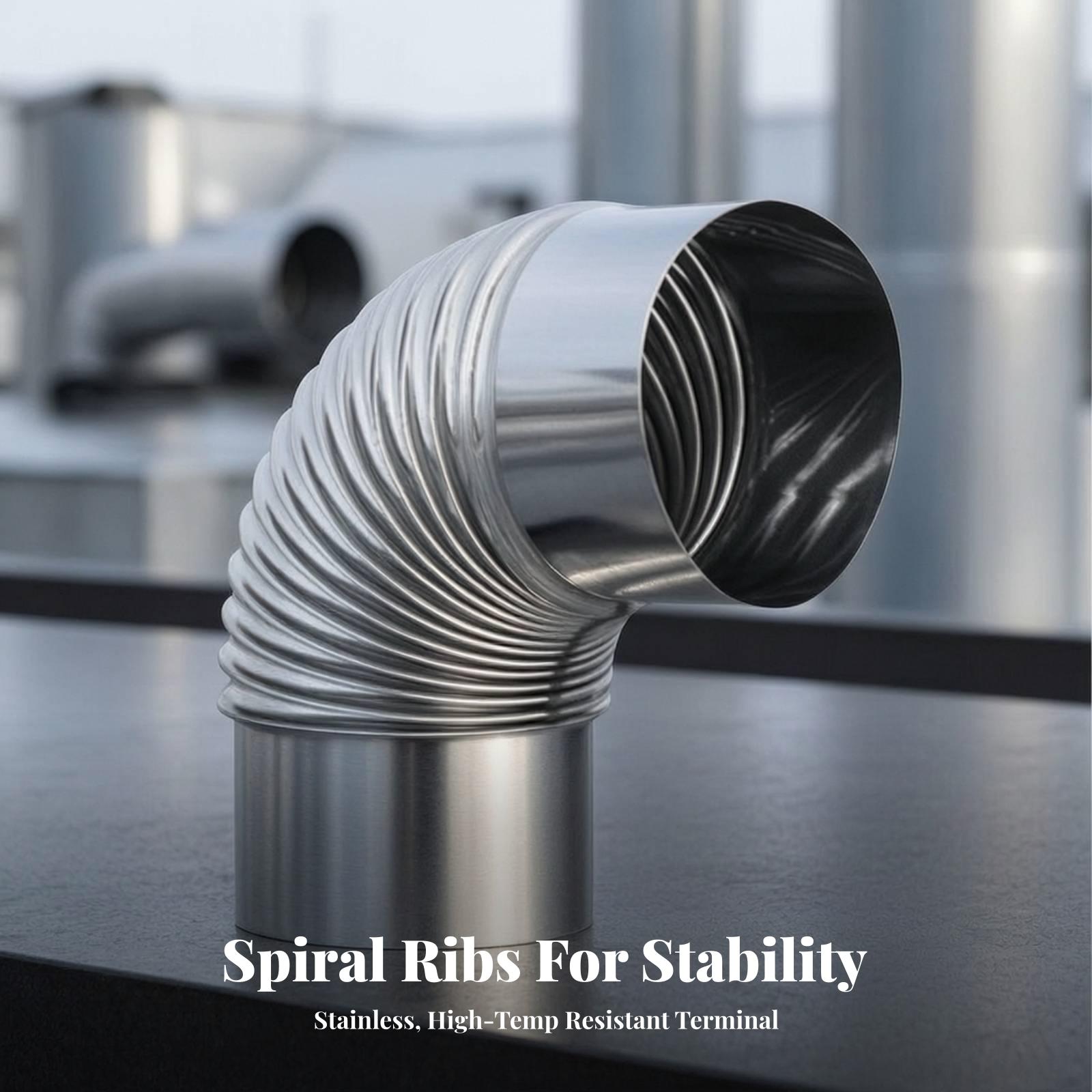 Durable Stainless Steel Elbow  - Cooking Outdoor Camping recension och pris