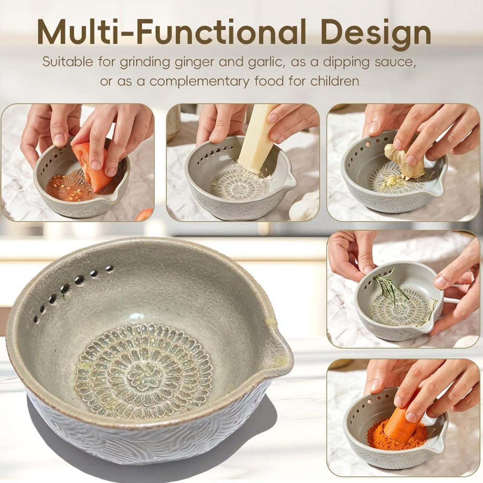 Grater Plate Ceramic Grinder B - Camping Cooking Meals recension och pris