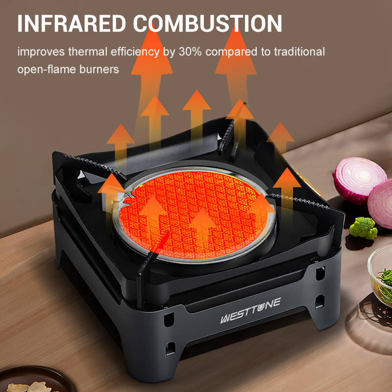 WESTTUNE Outdoor Infrared Comb - Camping Cooking Box recension och pris