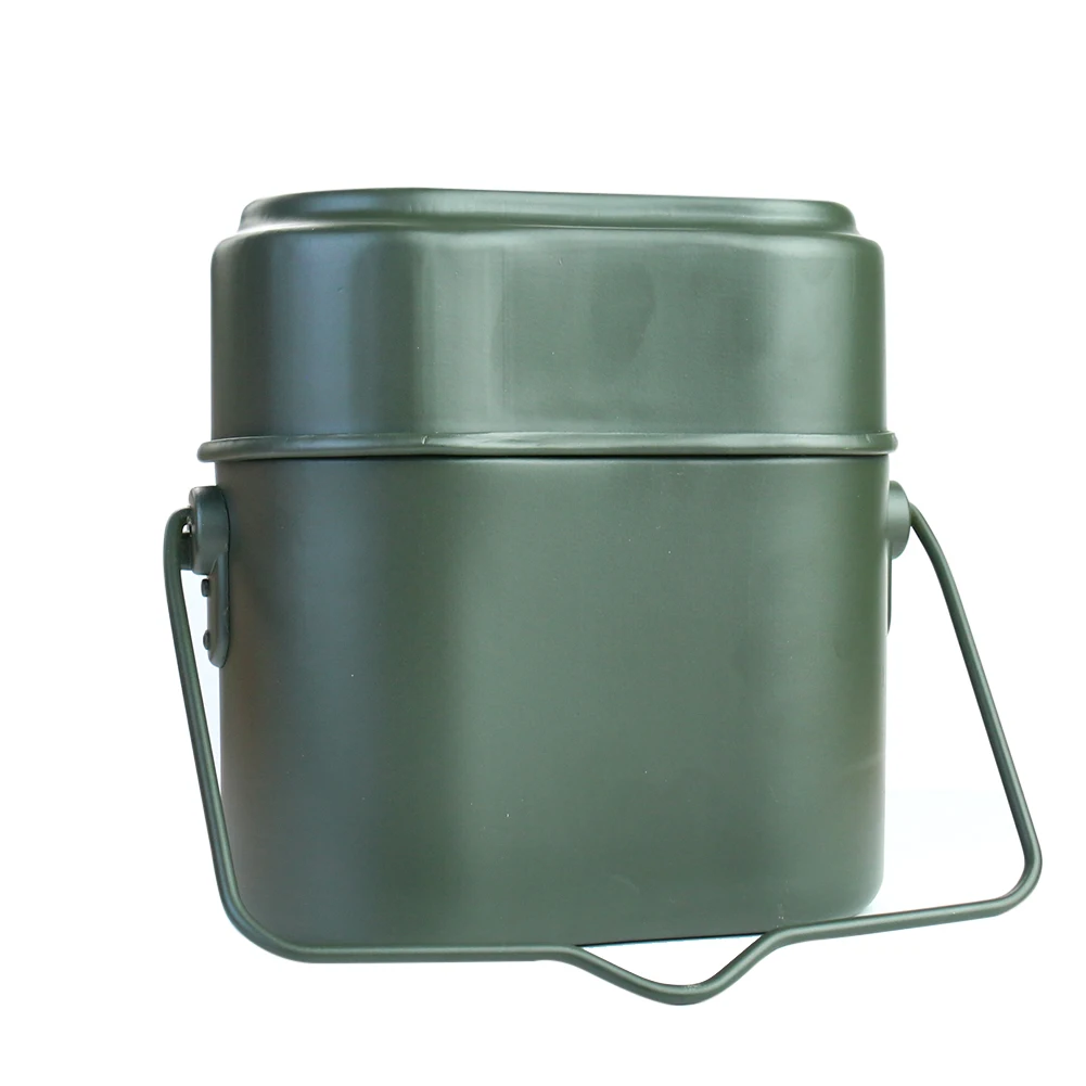 Portable Alloy Pot and Bowl Lu - Camping Cooking Box recension och pris