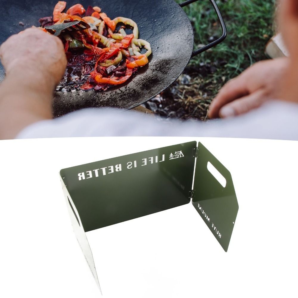 Durable Storage Bag Included C - Camping Cooking Wind Blocker recension och pris